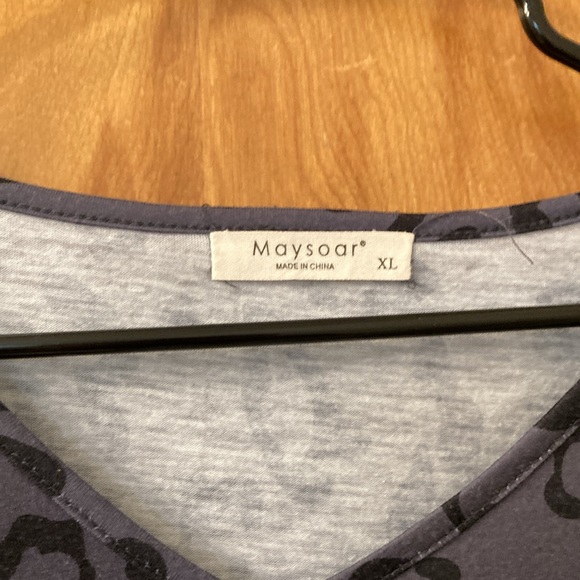 Monsoar Animal Print Tunic Top - Picture 2 of 4